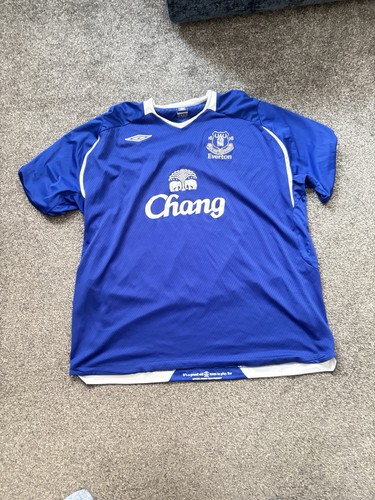 Everton umbro 2008 home - everton, fc