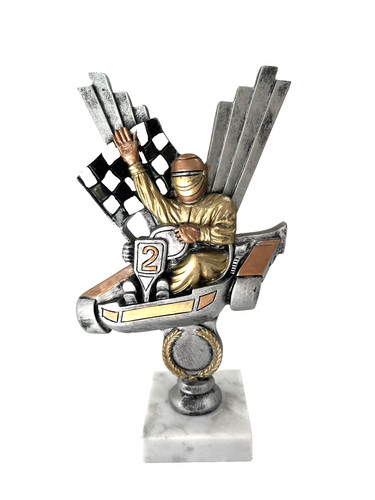 Vintage kart trophy - vintage, &