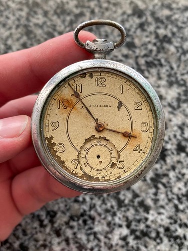 Vintage watch factory pocket - watch,