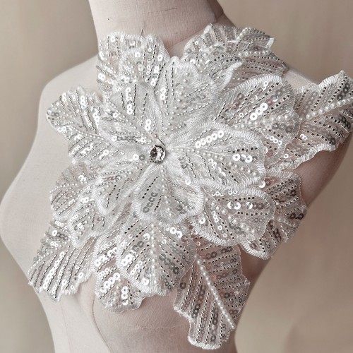 Glitter sequins beads flower - glitter,