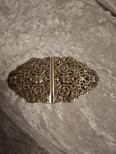 Antique nurses buckle silver - antique,
