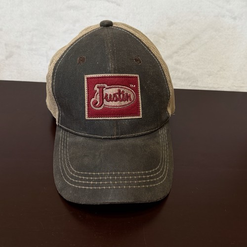 Justin boots trucker hat - trucker,