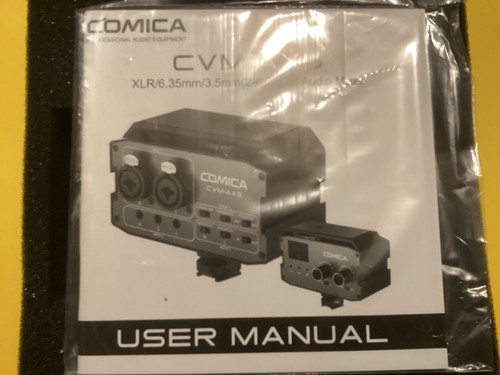 Comica cvm ax3 xlr dual - xlr,