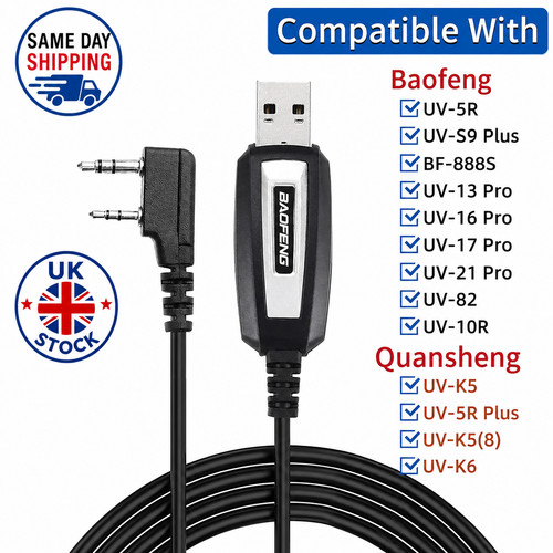 Usb programming cable for - cable,