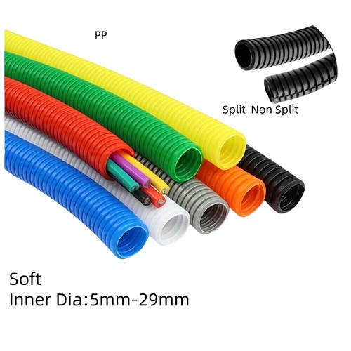 Multicolor conduit split - split, non