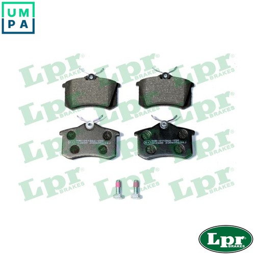 Brake pad set disc - pad,