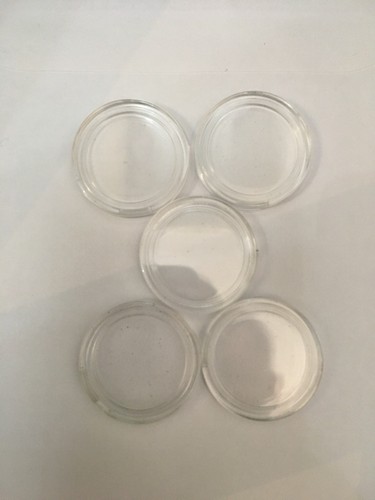 25mm plastic coin cases - x,