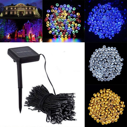 Solar outdoor lights - solar, string