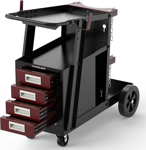 Heavy duty welding cart with - cart,