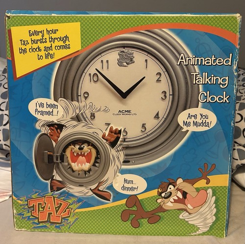 Rare looney toons taz - taz, talking