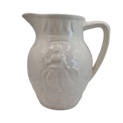 Royal creamware jug - royal,