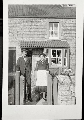 Antique photo postcard 1920s - antique,