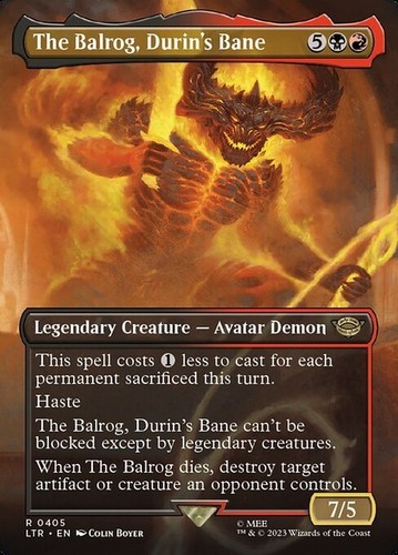 Borderless the balrog durin s - the, balrog,