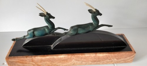 Art deco figure - of, pair