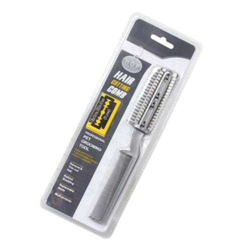 Pet hair trimmer comb - comb, 2-sided
