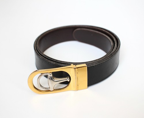 Gucci vtg reversible gold - vtg,