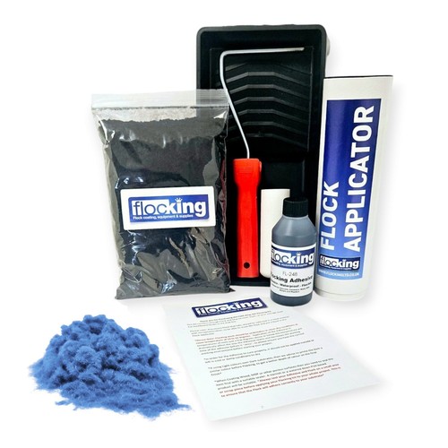 Flocking kit aqua blue - -,