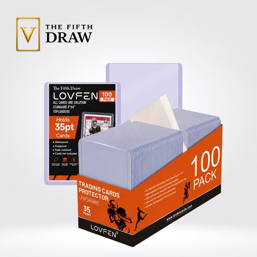 100 toploaders - , sleeves