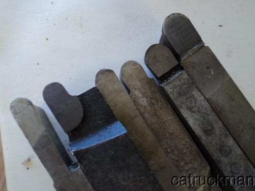 Radial tipped lathe tools - tools, w/