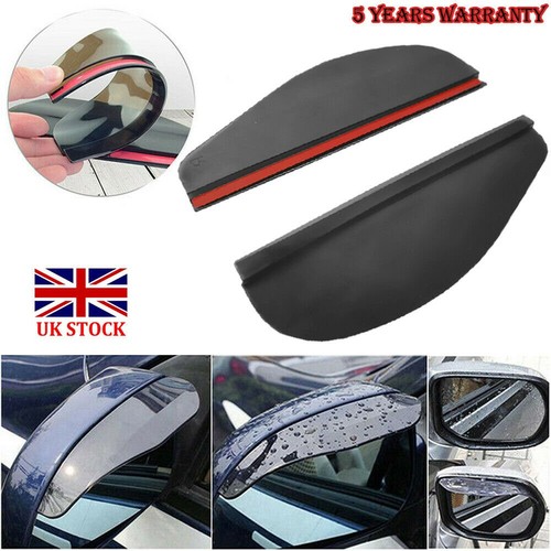 2pcs black car door side - side, rear
