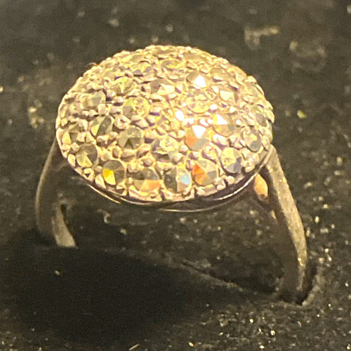 925 sterling silver pavé - silver,