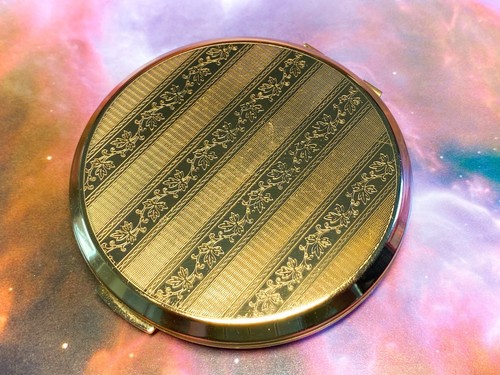 Stratton gold tone floral