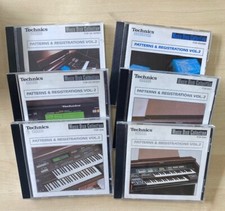 Technics Patterns & Registrations Vol. 2 Floppy Disk Organ/Keyboard GN GA EN KN