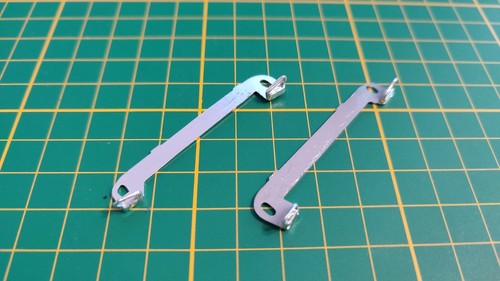 Lot miniature front hood - x2,