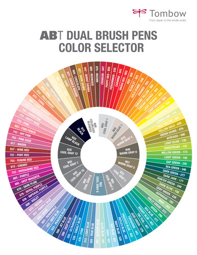 Tombow abt dual brush - tombow,