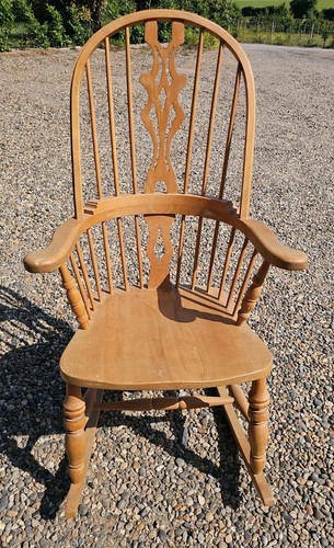 Windsor rocking chair hand - rocking,