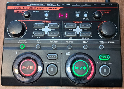 Boss rc202 loop station - boss,