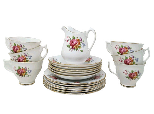 Vintage melba bone china - bone,