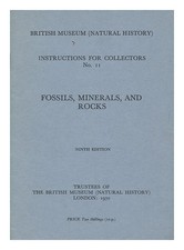 BRITISH MUSEUM (NATURAL HISTORY) Fossils, minerals and rocks 1970 Paperback