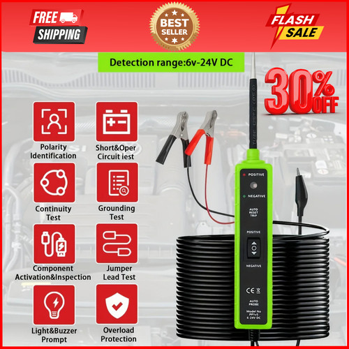 Car electrical tester power - tester,