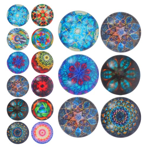 100pcs 10mm mixed - 10mm, mosaic