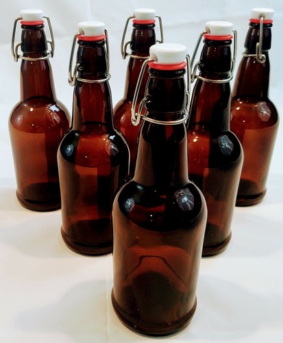 16oz glass flip - 16oz, flip-top
