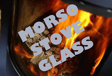MORSO REPLACEMENT STOVE GLASS CLEANHEAT SQUIRREL, PANTHER, BADGER - ALL MODELS