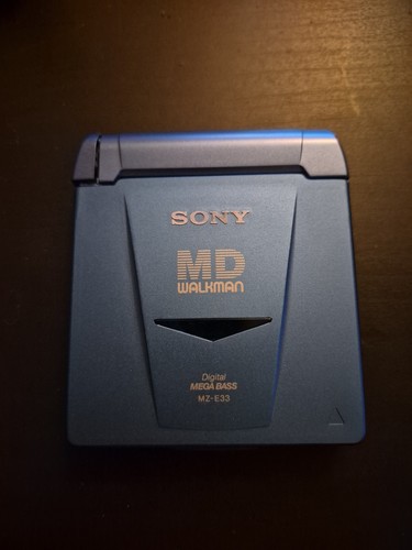 Sony e33 portable minidisc - sony, mz-e33