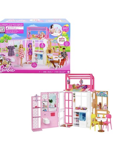Barbie dollhouse playset - dollhouse,