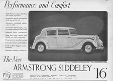 ARMSTRONG SIDDELEY '16' Motor