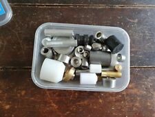 Mixed round offcuts 1kg Aluminium Brass stainless mild nylon Hobby Lathe model 
