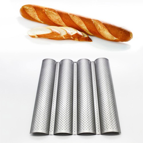 French bread baking tray mold - bread,