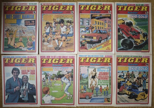 Tiger and scorcher comics - and, lot