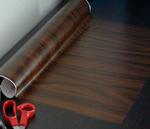 Stickyback plastic walnut - plastic,