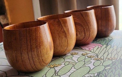 Set wood grain - 4,