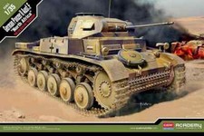 Academy Hobby 13535 German Panzer II Ausf.F "North Africa" 1/35