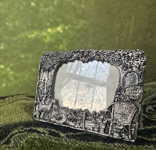 Vintage silver scenes - scenes, photo