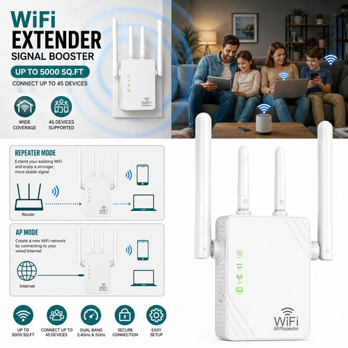 Wifi extender signal - extender, booster
