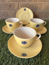 Classic Sprite Caravans UK vintage Cups & Saucers Huguenot South Africa MCM