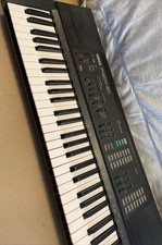 YAMAHA Portatone PSR-31 Keyboard PCM STEREO 61 Keys AUTO BASS Black VINTAGE 1986